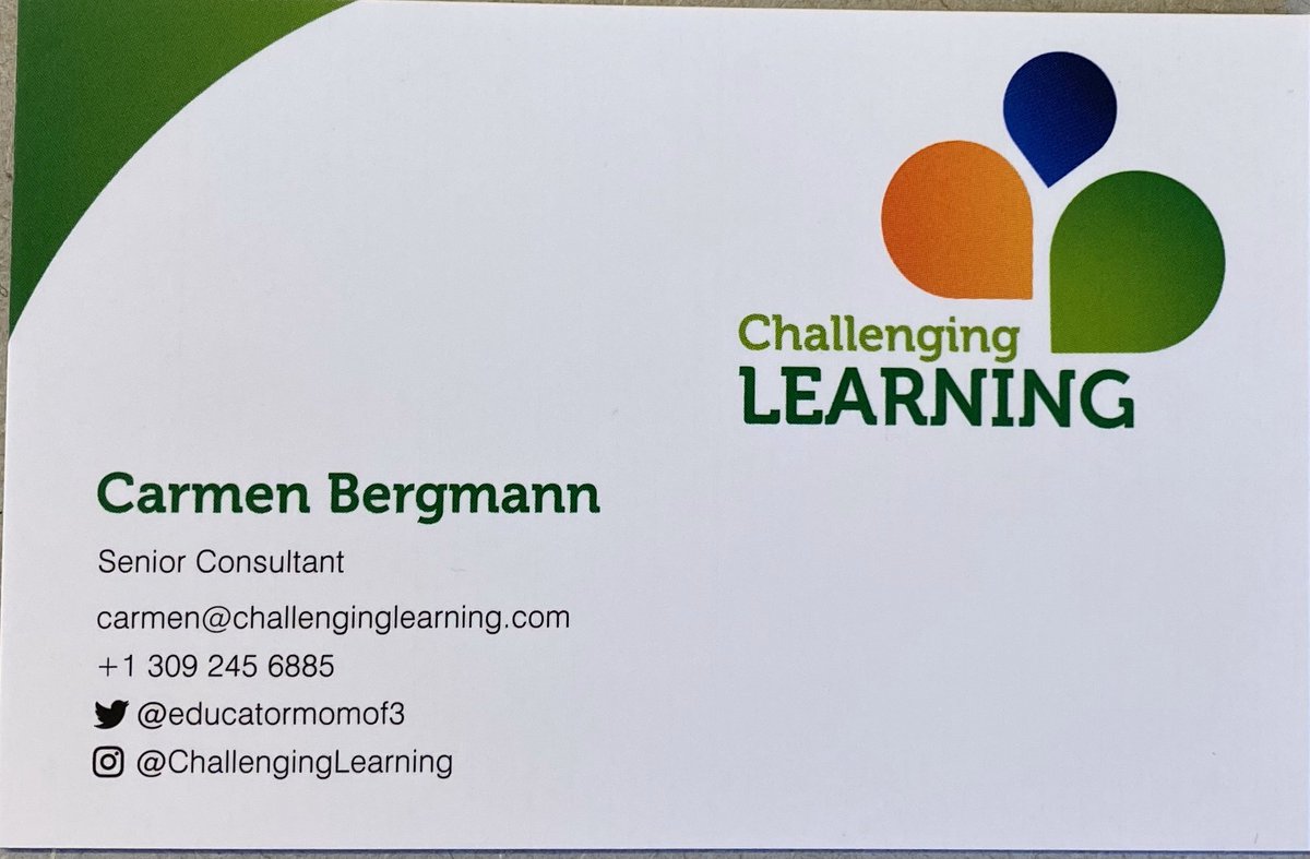 CarmenMBergmann's tweet photo. It’s getting real!  Looking forward to a few days learning more about this amazing group! @ChallengeLearn   @TheLearningPit https://t.co/0hKkS4jYsE