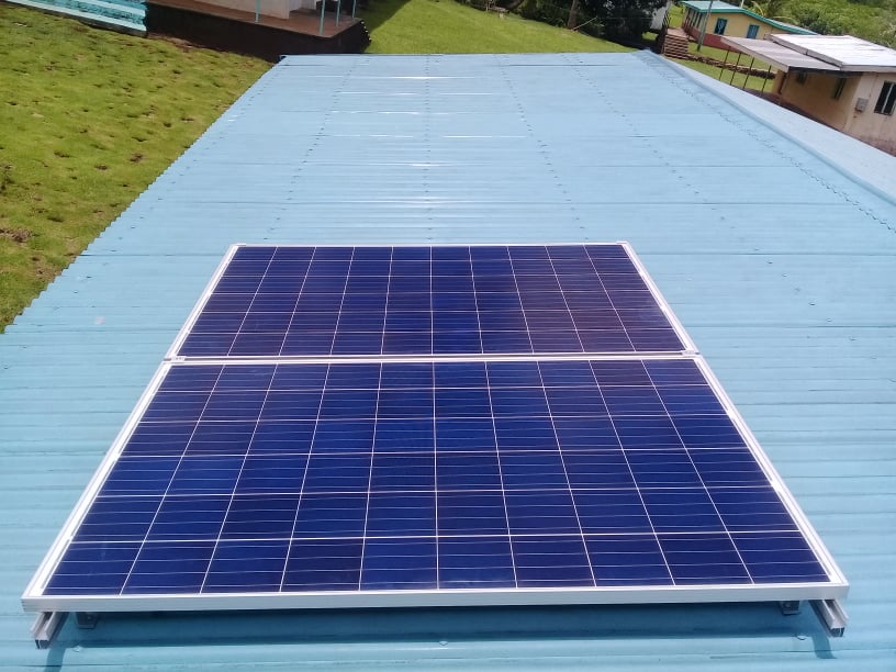 SolarFiji's tweet image. 0.53kWp Offgrid Solar System in Cakova Moala, Lau Island, Fiji

solarfiji.org/offgrid-solar-…

#solarfiji #cakova #moala #lau #fijiisland #victronenergy #victroninverter #naradapower #naradabattery #jasolar #renewableenergy #offgridsolarsystem #residentialsolar