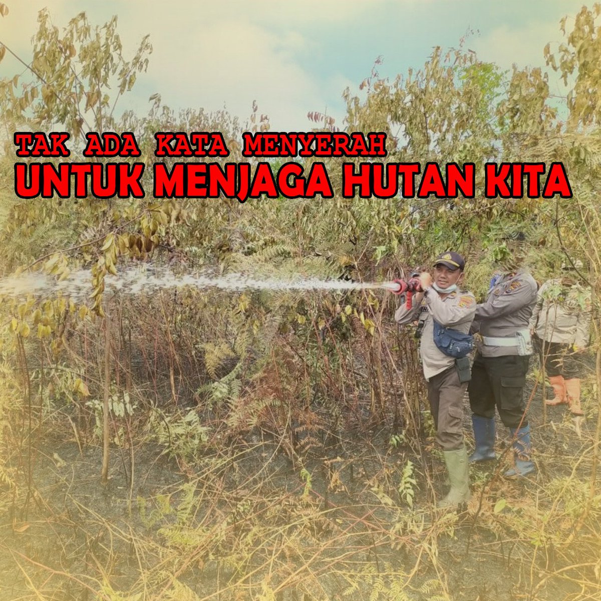 KalitRisu's tweet photo. Mari kita saling mendukung mencegah Kabut Asap... #TakNyerahJagaHutan https://t.co/XLl2PlIF2e