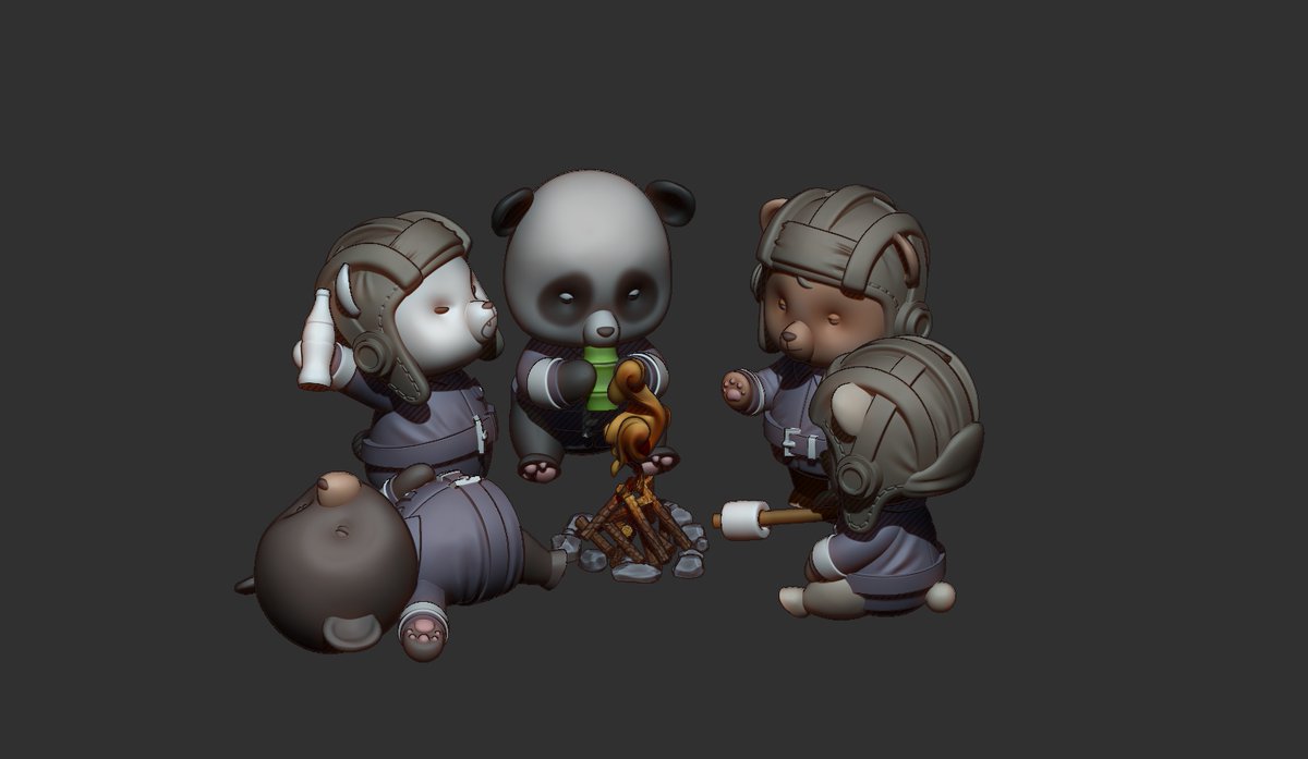 Plafactory_Tori's tweet photo. 最後に可愛いクマさんを見てください
ATN-004 Soviet Bear Tank Crew Set.
https://t.co/TQyRPzOEDe
#torifactory #zlpla #animal #resin #figure https://t.co/rv4Q5HI2AC