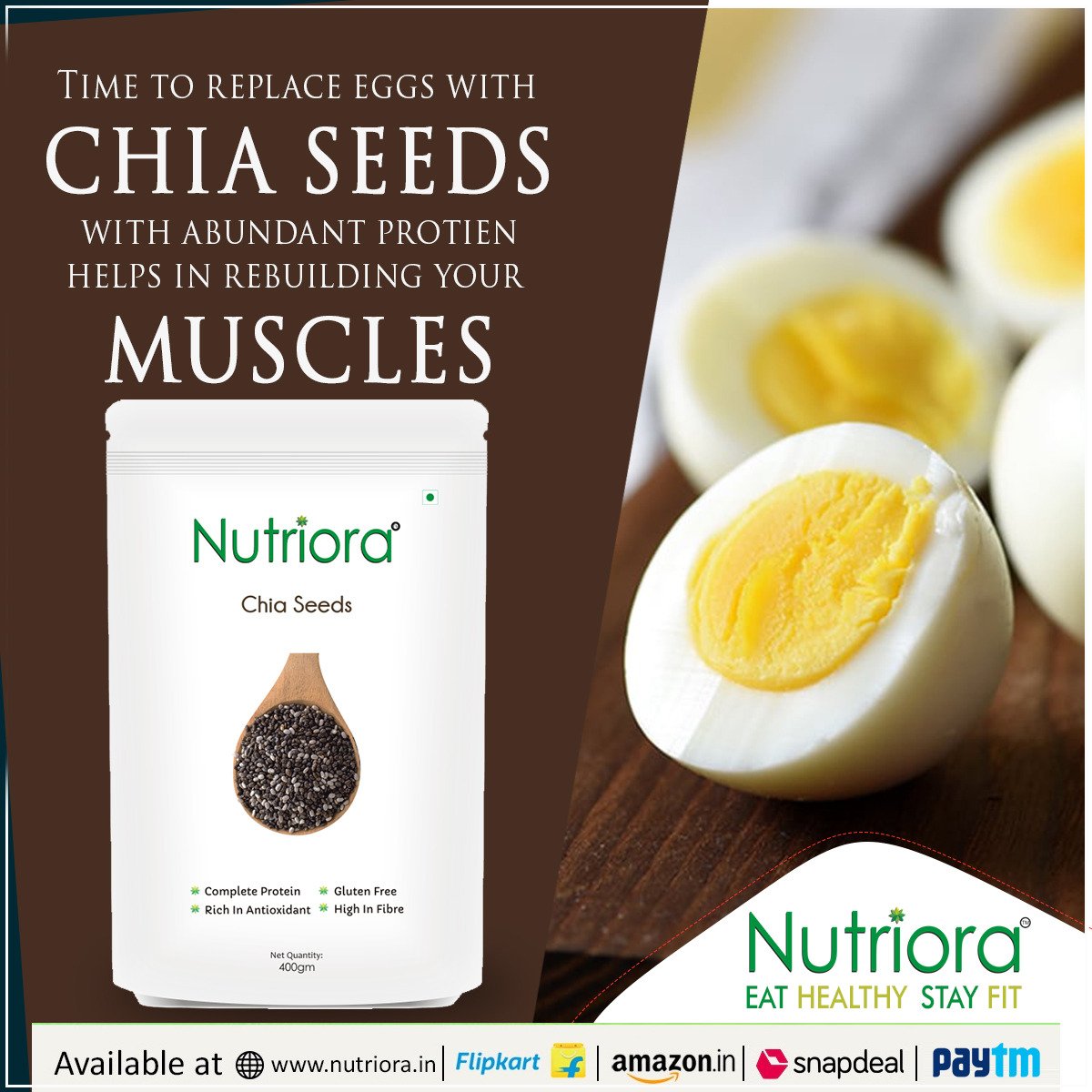 iNutriora's tweet photo. Want healthy muscle and faster recovery post physical workout 💪?

Try #nutriorachiaseeds for muscles building &amp; recovery, with abundant protein.

#bestproduct #naturalseedspower #qualityproduct #musclesbuilding #nopainnogain #chiaseeds #quinoaseeds #sunflowerseed #pumpkinseeds https://t.co/2cFOP8hkdn