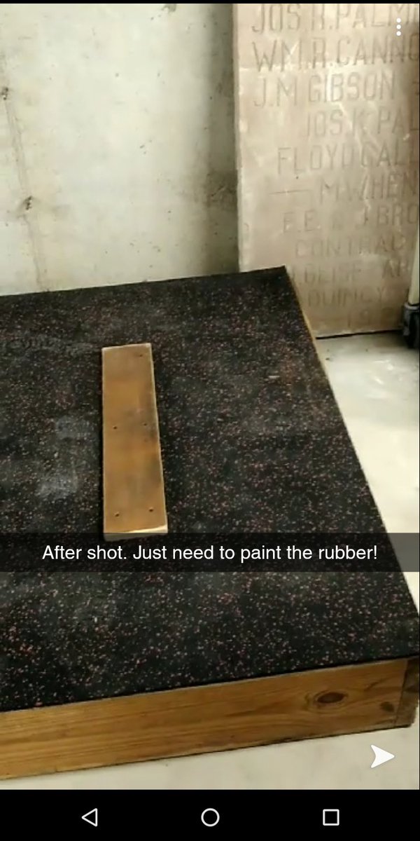 EHSIndiansSBBB's tweet photo. Got our indoor mounds rebuilt and put rubber matting down. Ready for our pitching staff! #ThrowingFire https://t.co/9VMtTxZOSD