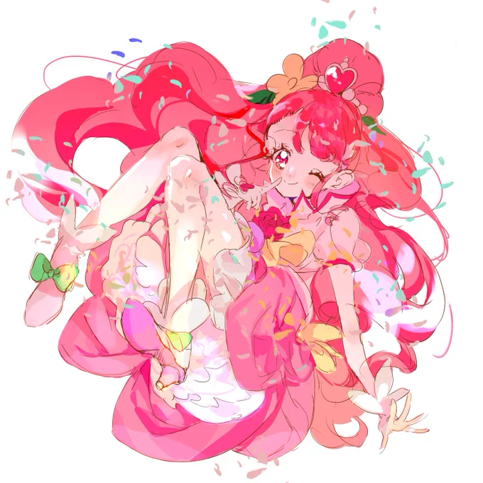 花のプリキュア ワンドロお題 