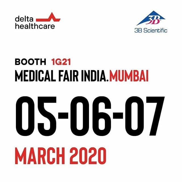 DeltahealthIn's tweet photo. Let's meet at Mumbai for Medical Fair India on 5-6-7 March 2020 at Booth 1G21 . .
#DeltaHealthcare #skillslab #advancedskillslab #medicaleducation #healthcare #medicalsimulators #anatomymodels #tasktrainers #LetsUpgrade #healthcareeducation #medicalfair… https://t.co/OoAGtM7fuI https://t.co/4skZY5gmKH