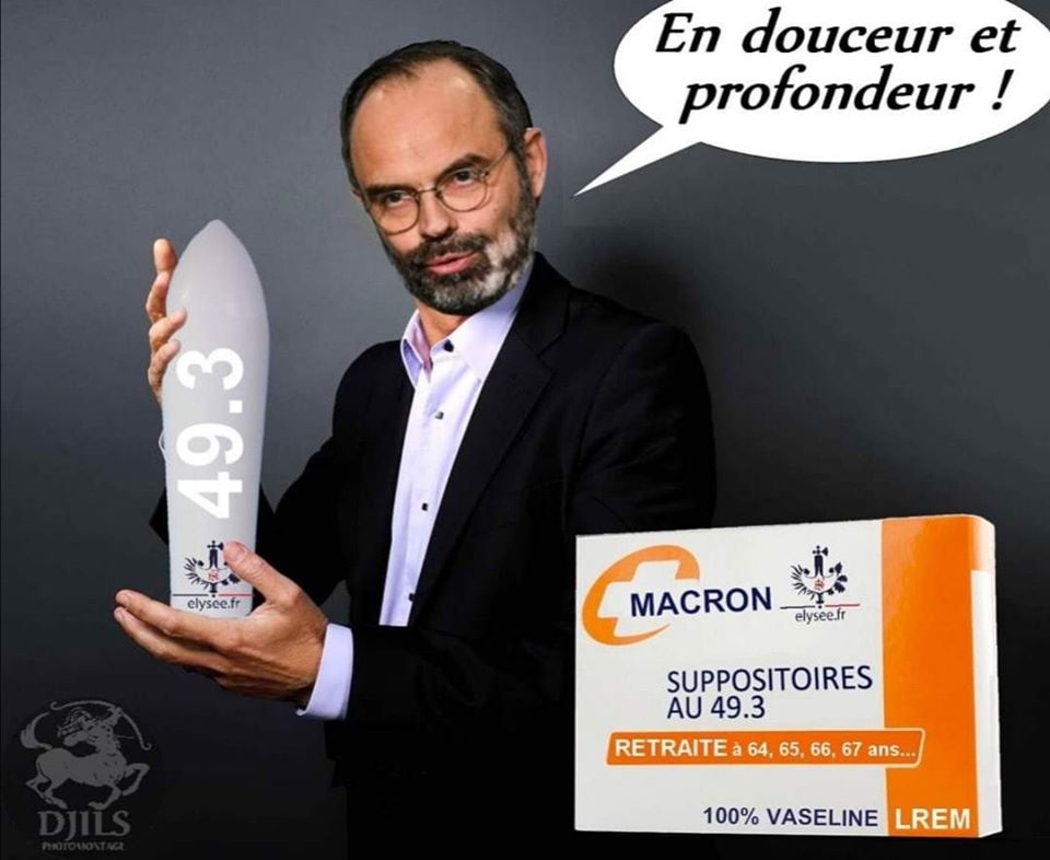 tatassup91's tweet photo. Le laboratoire #LREM vous propose après la vaseline en tube voici le suppositoire créé par #EdouardPhilippe 
Mais cela ne combat pas le #CoronaVirus

Disponible dans toutes les permanences #lrem https://t.co/CQPVQMvSP0