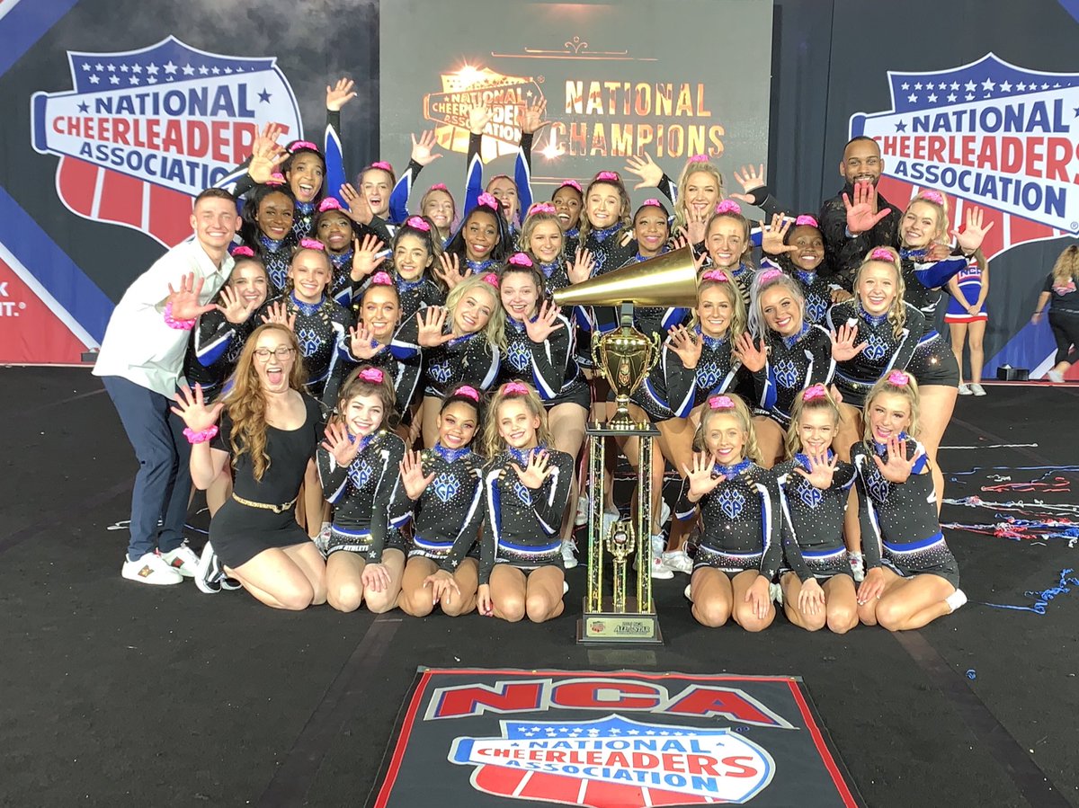CA_Sassycats's tweet photo. 2020 NCA champs! #smash 💖 #5peat https://t.co/Btav8wFuII