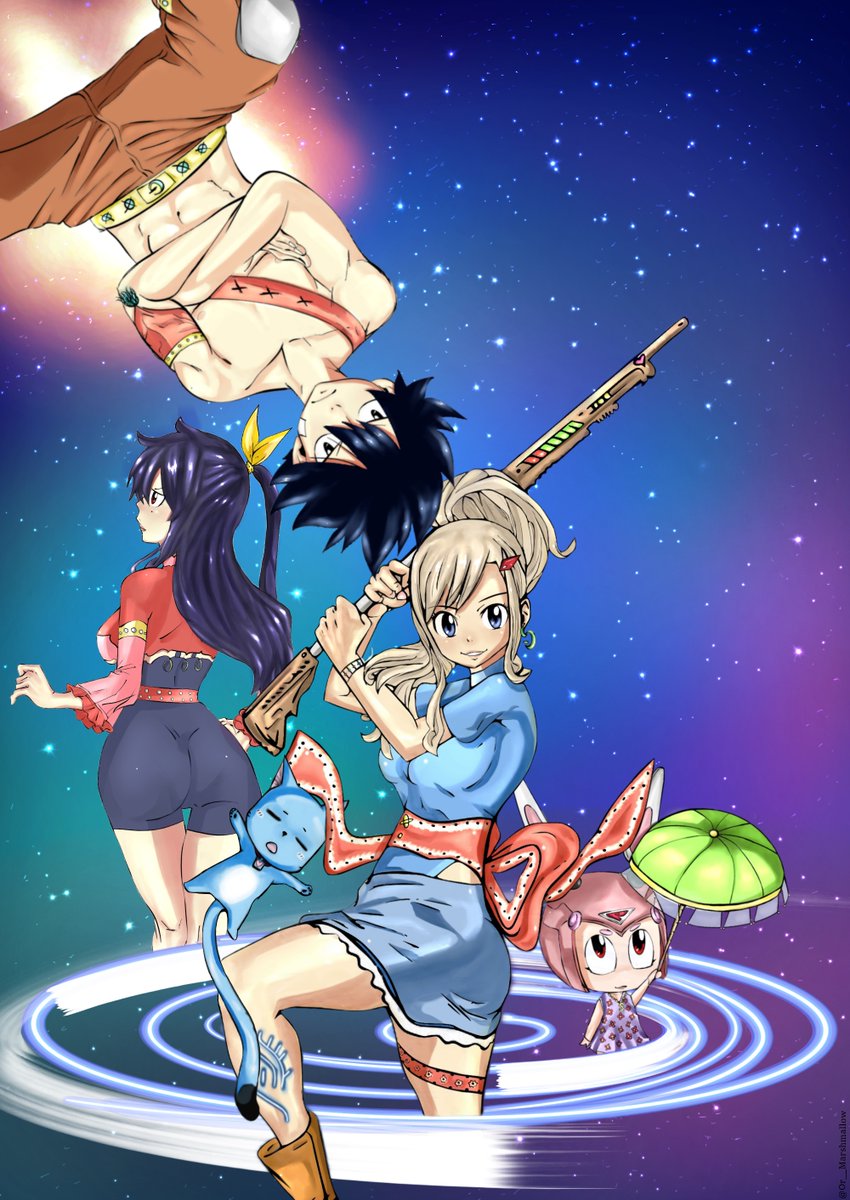 EDENS ZERO * New Color Page ! #Edenszero another version (space