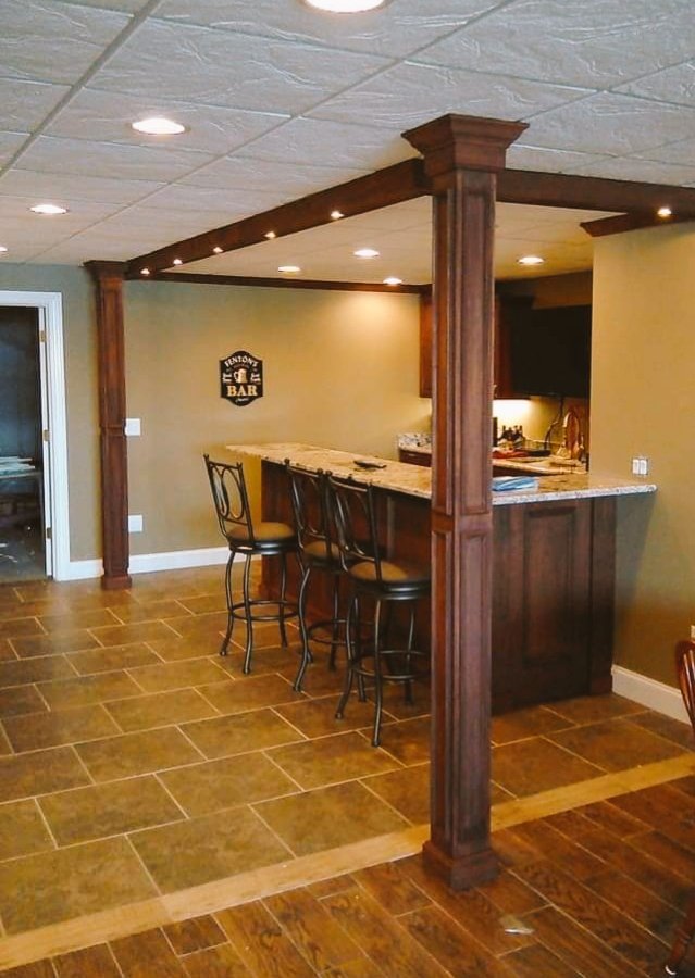 BillAIELLO2's tweet image. This finished basement turned out to be a masterpiece I loved the finished product.