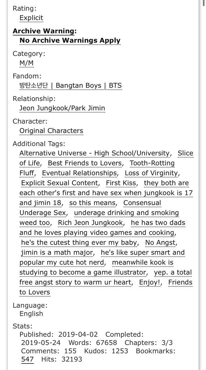 ¨*:·. we kiss like lovers (and laugh like best friends)- fluff & smut - no angst - first times - switch jikook - bestfriends to lovers - so freaking adorable   https://archiveofourown.org/works/18342929/chapters/43426232