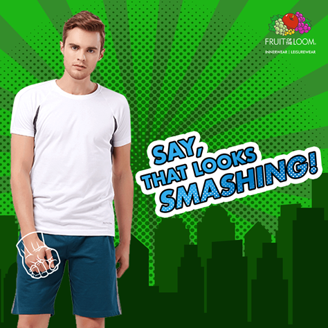 FOTL_India's tweet photo. Your friends will turn green with envy, when you adorn these super durable shorts. Unleash style giant within you, become #TheLoomHero. 
#MondayMotivation #SmashingMonday #StartHappy https://t.co/3vGgsxCfx8