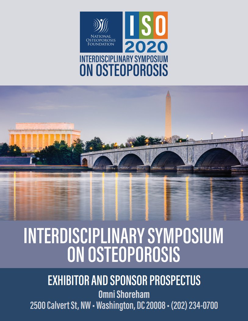 Event : National Osteoporosis Foundation Interdisciplinary Symposium On Osteoporosis(ISO 2020)
Specialty : Geriatrics
Date : 27-May to 30-May-2020
Location : Washington,DC,USA
For more details visit our website medconfworld.com
#medicalconference2020 #cme #geriatrics #USA