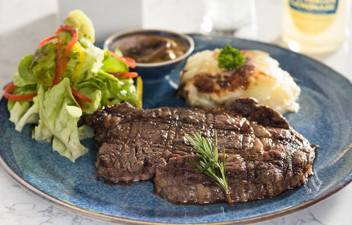 Can't get a better deal than this chunk of tender ribeye made to your liking 🐮