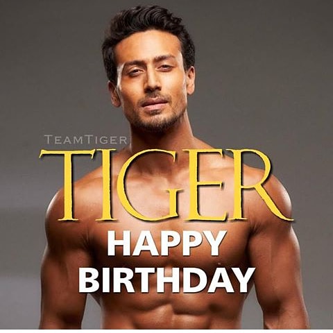 Happy Birthday
\"Tiger Shroff\"    