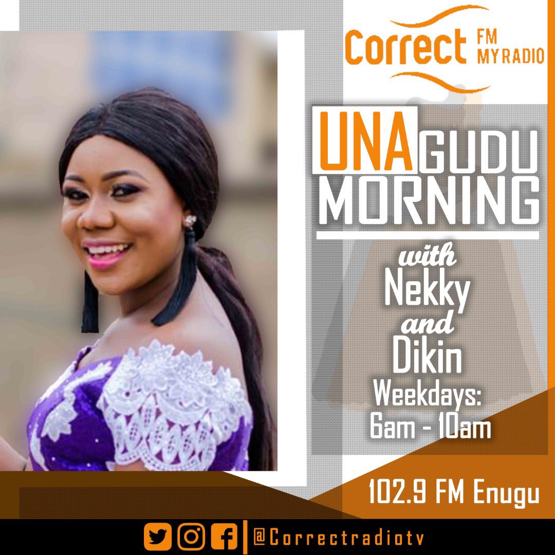 CorrectRadioTV's tweet photo. #WDP - "Journey"
@iammrsongz
Ontop
#UnaGudumorningshow w/
@official_nekky
x
@officialdikin
#CorrectFmEnugu
#CorrectMonday
#MondayMotivation 'guard against greed" https://t.co/SgbsUOLnZt