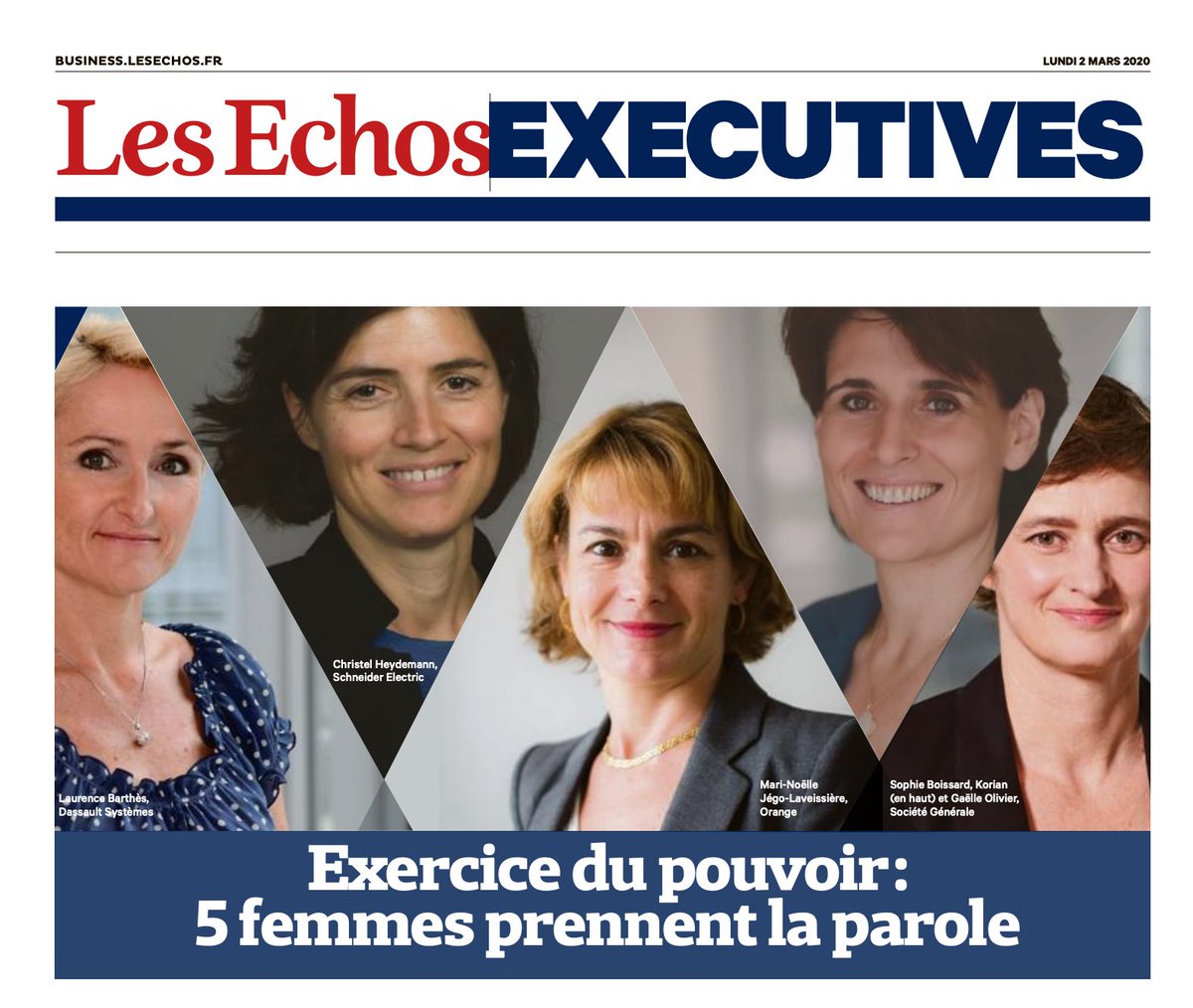 EchosLeadership's tweet photo. 🗞️ En kiosques aujourd'hui : Ne manquez pas notre dernier numéro des Echos Executives ! À retrouver avec votre journal Les Echos et sur https://t.co/ezrB8MihXf 👉 https://t.co/yjwLWeLOWI https://t.co/by5Jj0gy8Q