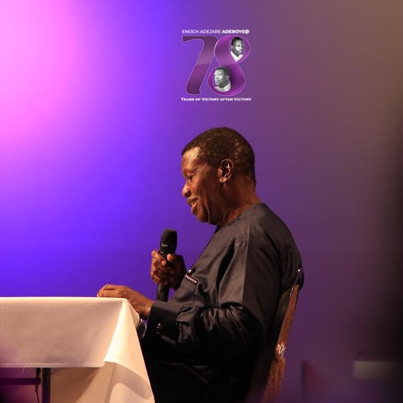 MessiahRccg's tweet photo. We @MessiahRccg rejoice with our father in the Lord @PastorEAAdeboye as he turns 78.

Thank you for being a good example to us. We love you sir. 
@eyitayoe 
@Joeajiboye 
@pastor_goody 
@MosesAregbe 

#marathonmessiahspraise 
#LetThereBeLight3 
#RCCGEkiti https://t.co/XRLPceBPX5