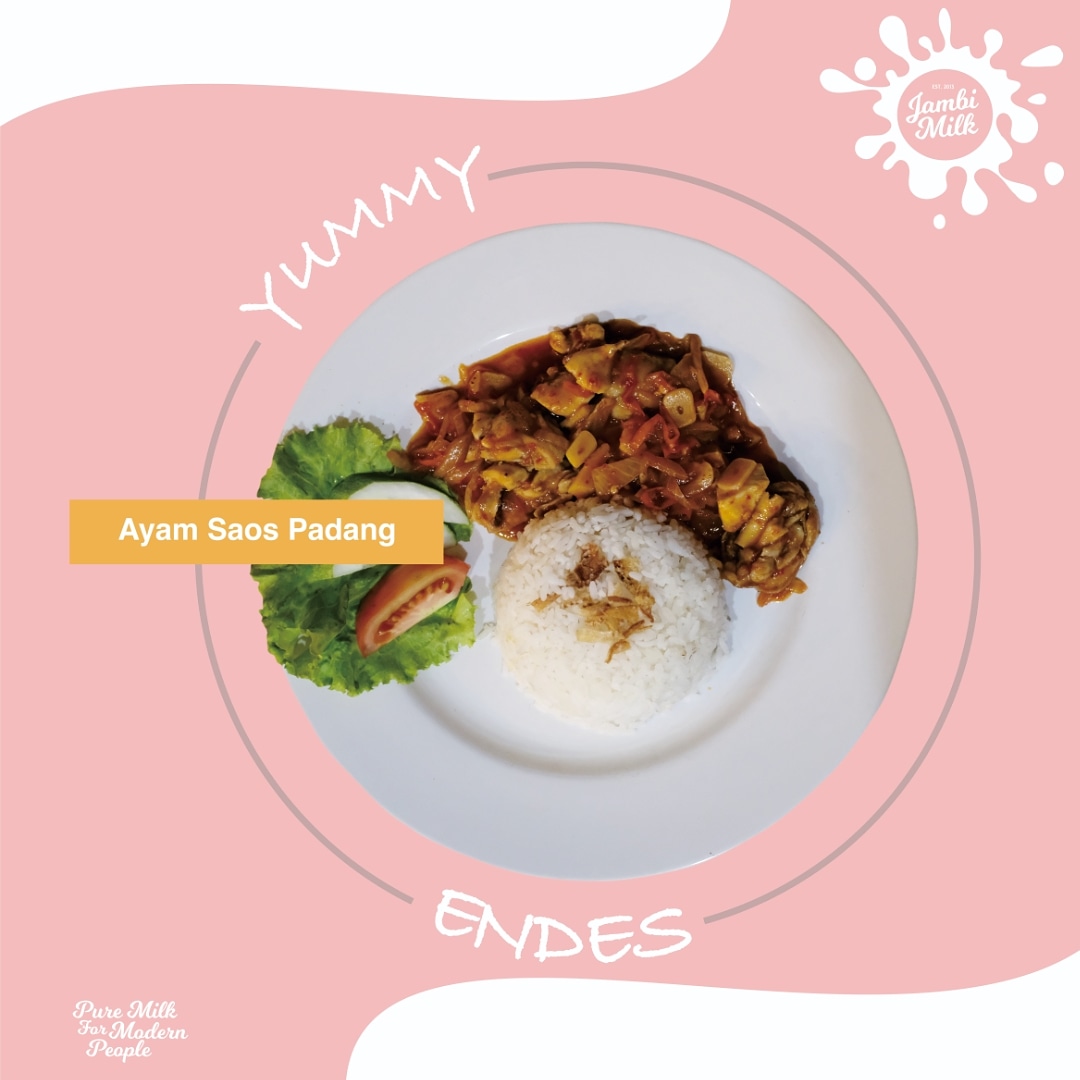 JambiMilk's tweet photo. Awal bulan nih #MIMIKers 

Buat kamu yg baru gajian om sapi rekomendasikan AYAM SAOS PADANG

Emang pas buat makan siang kenyang harga kurang dari 20ribu.

Makan enak bikin gak boros, kuy merapat ke TKP https://t.co/vl7MLkXRZs