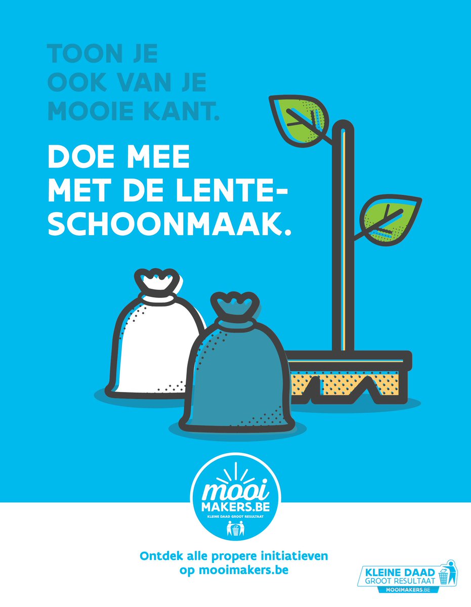 VVSG (@vvsg) on Twitter photo Plant jouw gemeente een Grote Lenteschoonmaak? Bestel bij <a href="/de_mooimakers/">Mooimakers</a> je communicatiecampagne en opruimmateriaal. bit.ly/3cieN3B Plant jouw gemeente een Grote Lenteschoonmaak? Bestel bij <a href="/de_mooimakers/">Mooimakers</a> je communicatiecampagne en opruimmateriaal. bit.ly/3cieN3B
