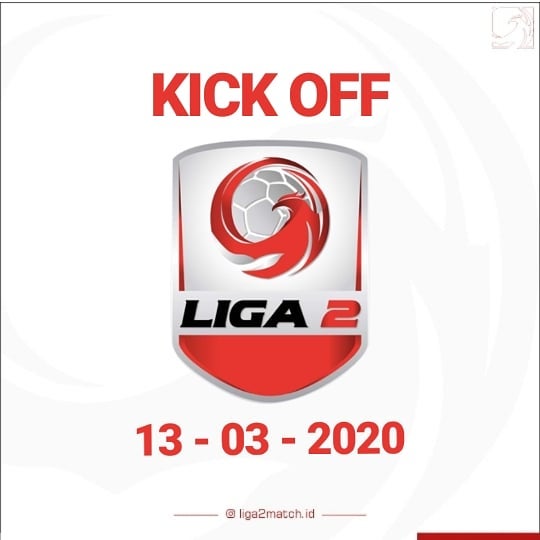 Seperti kesepakatan saat kongres, kick off Liga 2 2020 adalah tanggal 13 Maret 2020! Persiapkan atributmu!!! Nyalakan semangatmu.