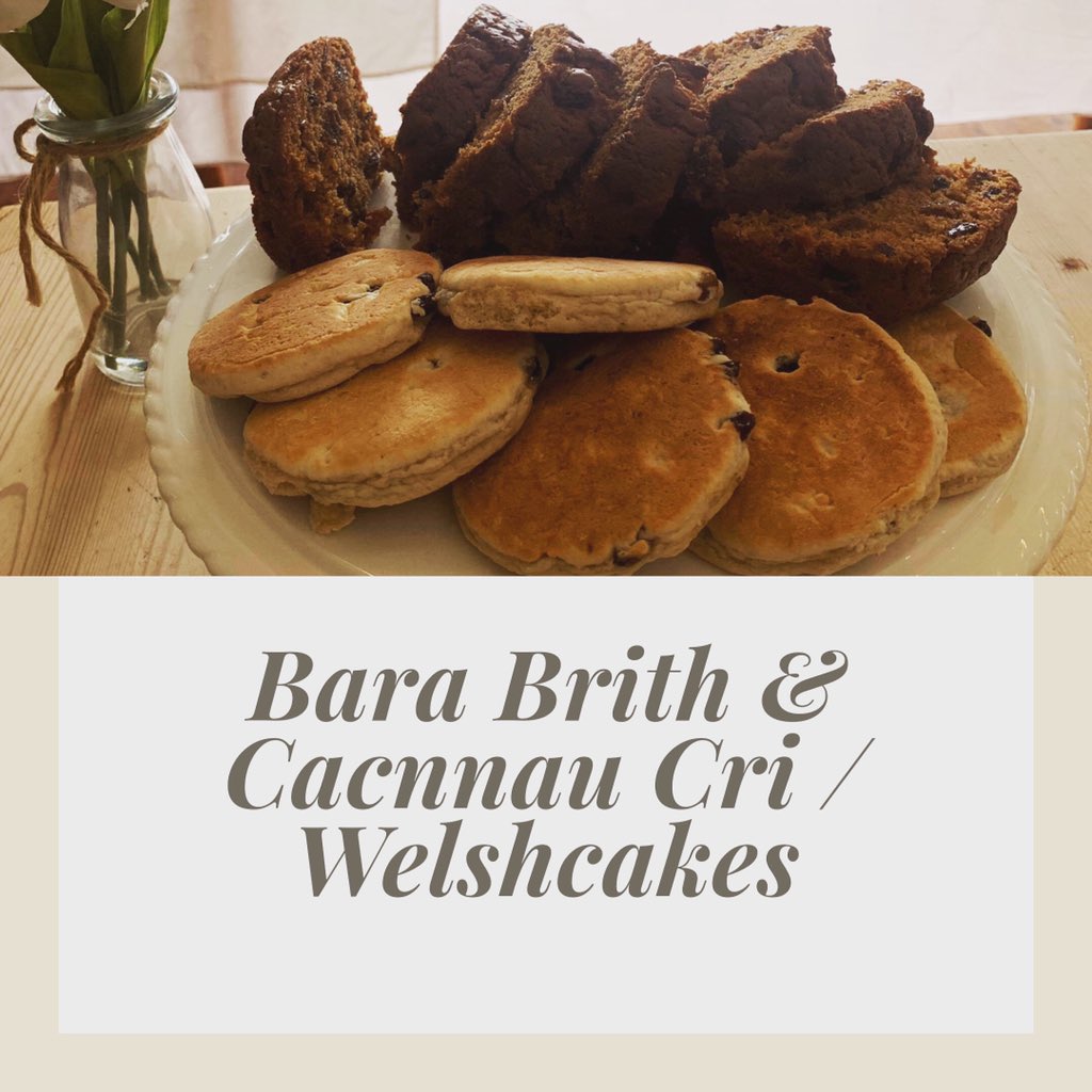 Bara brith and welshcakes from @Monbakery