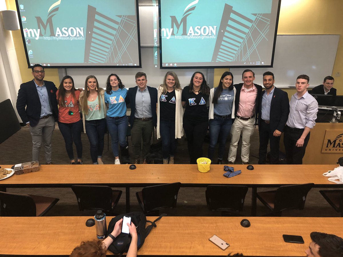 Thank you <a href="/GMUkappadelta/">Kappa Delta GMU</a> for coming into our chapter to speak about your philanthropy event! We can’t wait for Greek Week with you!