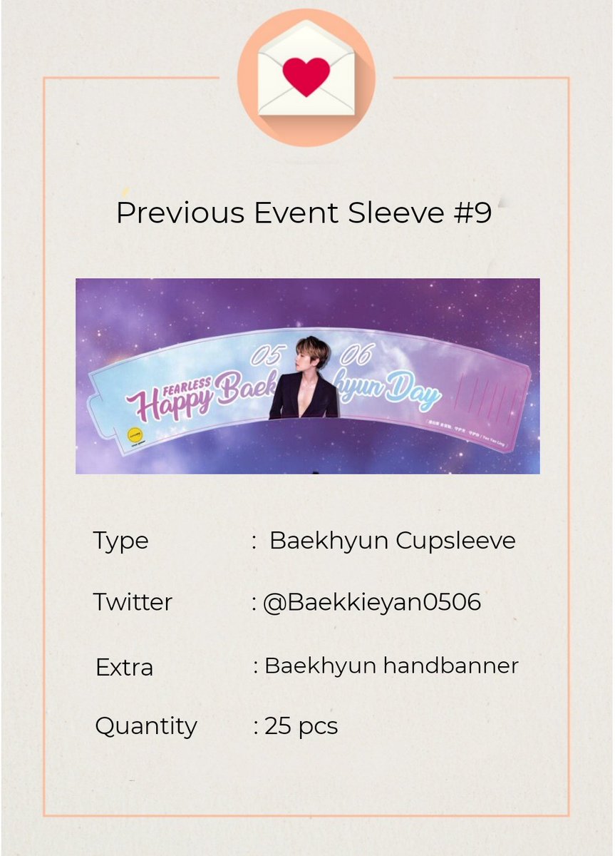 4MYAeris's tweet photo. Finished🙈🥳
This limited sleeve has reach its maximum quantity💓 Some even exceed it huhu👉👈 We will give it fcfs yaa😊 Thank uu so much for the support🙈 #BackToBasicWithEXO #3291DaysWithSehun https://t.co/d5xrVvmMrq