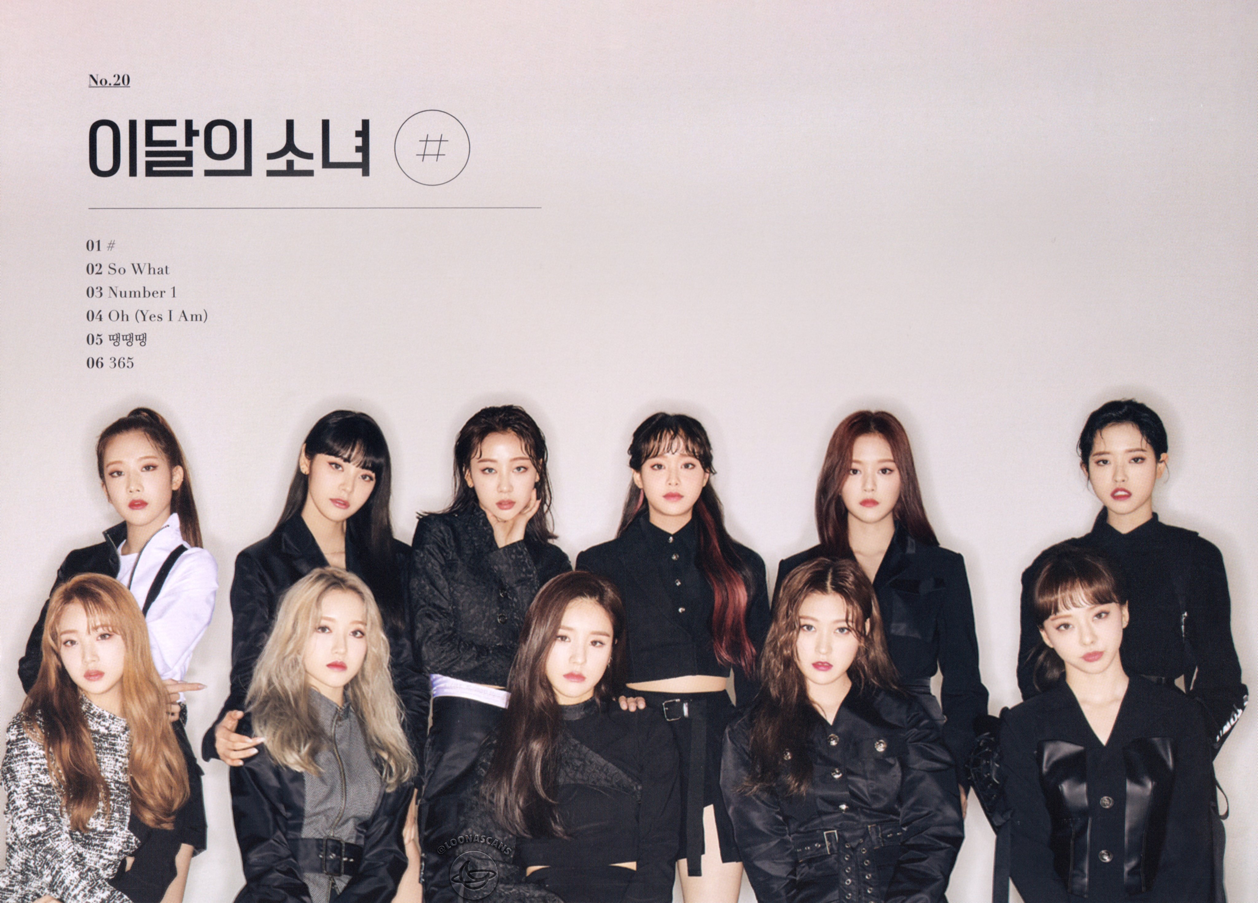 LOONA Odd Eye Circle All Members Autographed Signed Max