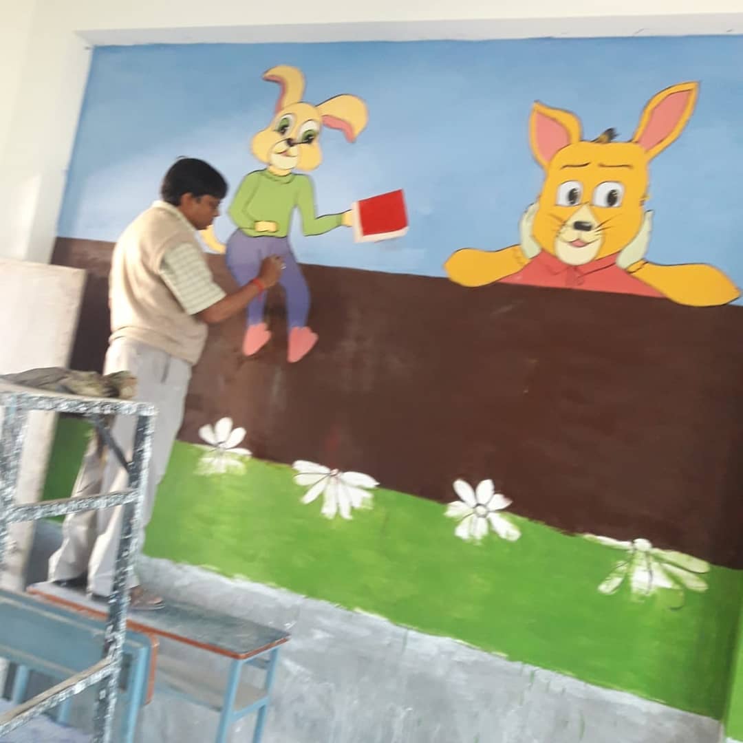 Partha_PMaity's tweet photo. @DAVSCHOOLGUMLA
#artistsontwitter #artistsoninstagram 
#workinprogress https://t.co/aQEa2sLrv8
