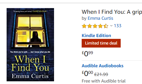 emmacurtisbooks's tweet photo. How about a bargain? My 2nd #PsychologicalThriller #WhenIFindYou is 99p!.
"Mind boggling & excellent, beautifully written...new to this author but completely hooked..." ⭐️⭐️⭐️⭐️⭐️
https://t.co/CPzdRbWHqw
@theprimewriters @ThePSAA https://t.co/iADgpetdCU