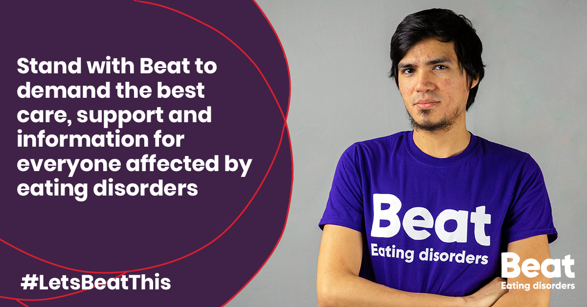 Beat (@beated) on Twitter photo It’s #EDAW! 
 
#EatingDisorders affect the loved ones of those suffering too. Sign our pledge to demand the best care, support and information for people with eating disorders and their friends and family. #LetsBeatThis beateatingdisorders.org.uk/edaw It’s #EDAW! 
 
#EatingDisorders affect the loved ones of those suffering too. Sign our pledge to demand the best care, support and information for people with eating disorders and their friends and family. #LetsBeatThis beateatingdisorders.org.uk/edaw