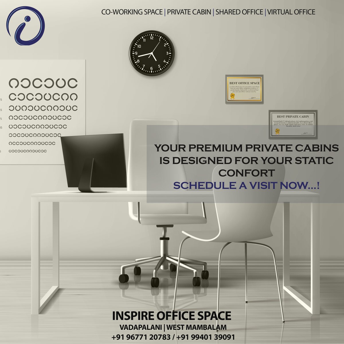 inspireoffical_'s tweet photo. #WorkSpacesbyInspire #OfficeSpacesByInspire #BuildingPositiveExperiences #vadapalani #WorkspacesoftheFuture #chennaiworkspace #inspireworkspace #vadapalani #workspace #chennaispace #inspirechennaispace
Contact: +91-96771 20783 | +91 - 99401 39091
 https://t.co/2gB7aBj6g0 https://t.co/LubLHERwW5