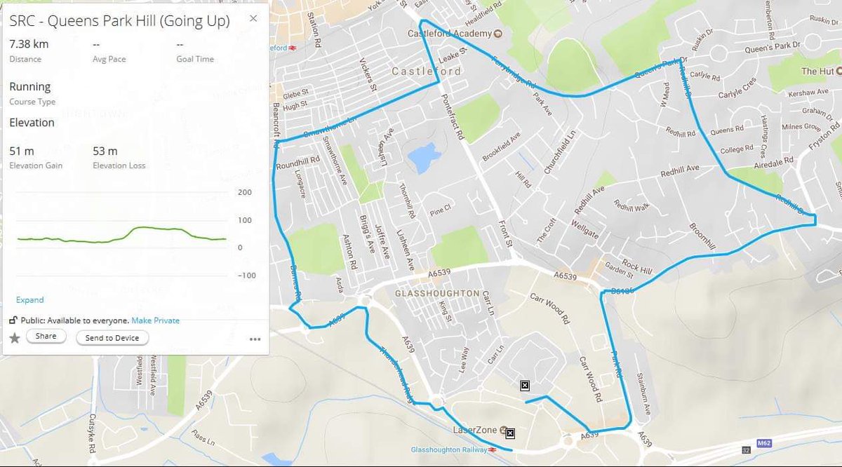 SRC_Castleford's tweet photo. Tonight’s #RunningRoutes meet 6.45pm @src_castleford for briefing. #LongRoute Queens Park Hill (Going up) #shortroute Smawthorne Lane (Gala first) #yellowarmy💛🖤
#running #run #runner #runnersworld #HealthyLifestyle #ActiveLifestyle #srccas #srccastleford https://t.co/DxkwntAR8h