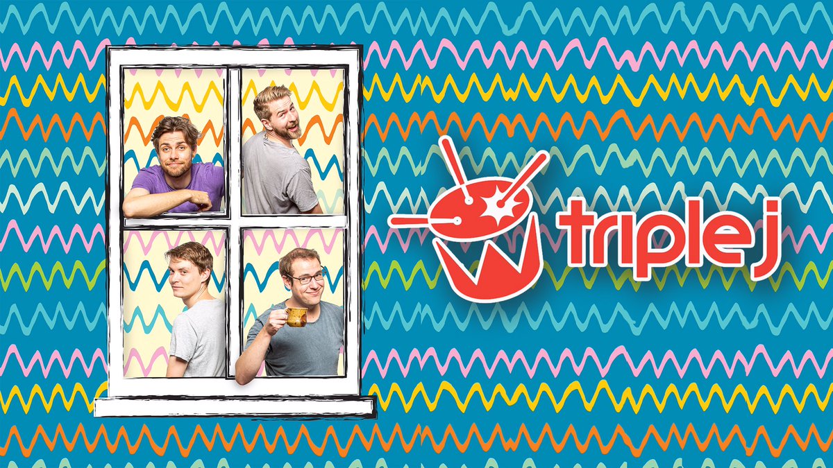 WAWAWOWmusic's tweet photo. HEY! We’re on @triplej tonight 9PM eastern time for @homeandhosed with @dec_byrne ! https://t.co/HJ1iKCGsaD
