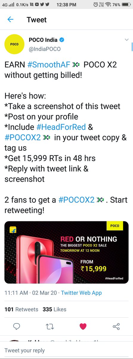 maryamabdkhan's tweet photo. @IndiaPOCO @IndiaPOCO 
HEARTIEST WISH TO WIN 
#SmoothAF #HeadForRed #POCOX2 
@IndiaPOCO
JOIN
@mysterioussu @chilled_Sup @montu13713 @Seemajain515 @VaishaliMaisur2 @JayshreeMalhot6 @abha_mishra19 https://t.co/KhPWS08R7q