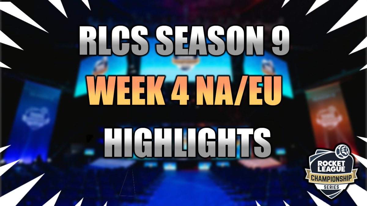 ForagerRL's tweet image. RLCS SEASON 9 WEEK 4 NA/EU HIGHLIGHTS!
GO CHECK IT OUT! ❤️

  youtube.com/watch?v=uJnZRc…