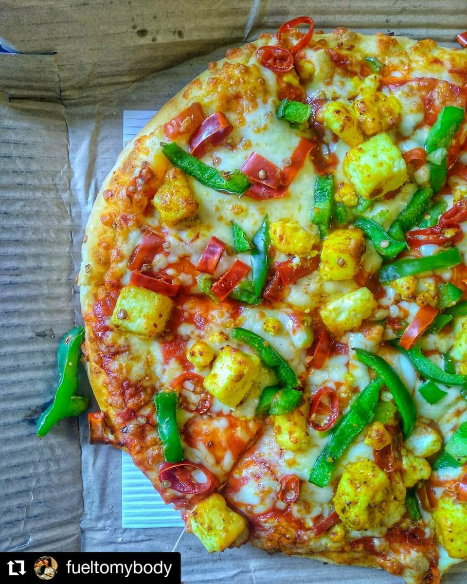 Dominos Cheese Burst Pizza Peppy Paneer