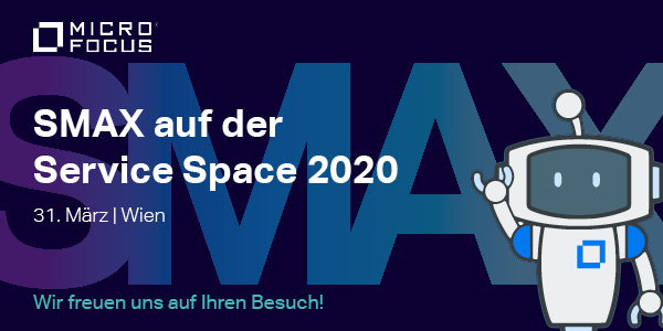 marcosangiorgio's tweet photo. Treffen Sie #MicroFocus #SMAX auf der #ServiceSpace 2020, einer der bedeutendsten Konferenzen für #ITSM in Österreich. Erleben Sie #MicroFocus #SMAX live vor Ort #ESM #ITIL #ml #ai #KI #bot #chatbot #Wien https://t.co/OQNzMh1qwY #TeamMicroFocus https://t.co/ah3UQiRPuF