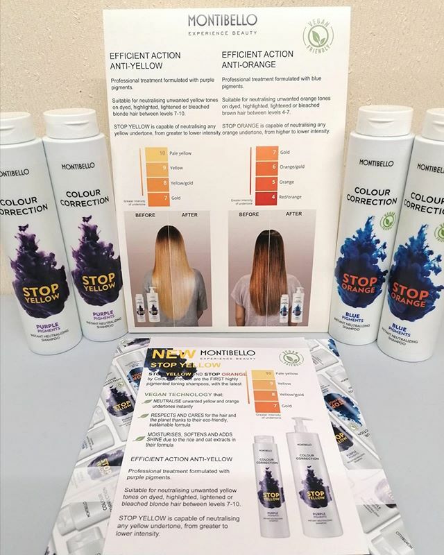 GilmorBridgend's tweet photo. New @montibello.uk Colour Correction anti-yellow and anti-orange pigmented shampoos are now available at Gilmor Bridgend!

Message us for more info on how these wonderful shampoos work! 
#gilmorbridgend #colourcorrection #pigmentedshampoo #montibello #mo… https://t.co/f0f6YGDn9M https://t.co/dw6dCRu05a