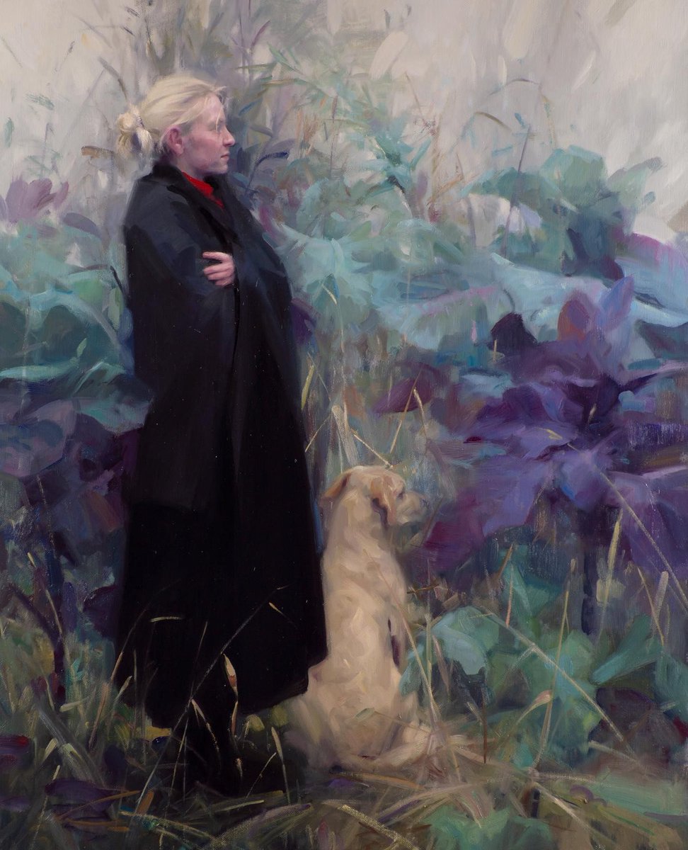 BeautifulBzarre's tweet photo. A moment with your dog is always special! Peaceful oil painting by Frances Bell...

#beautifulbizarre #francesbell #oilpainting #painting #realism #portraitpainting #dog #beauty #newcontemporaryart #art https://t.co/3RMii8kVys