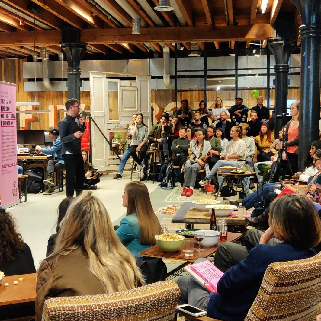 Last week, the second Creatives for Climate summit took place at Patagonia's HQ in Amsterdam. It was an evening full of inspiration, motivation and most importantly - a call for action. #ActionWorks

Stay tuned for insights - a full report is coming soon! 
#CreativesForClimate