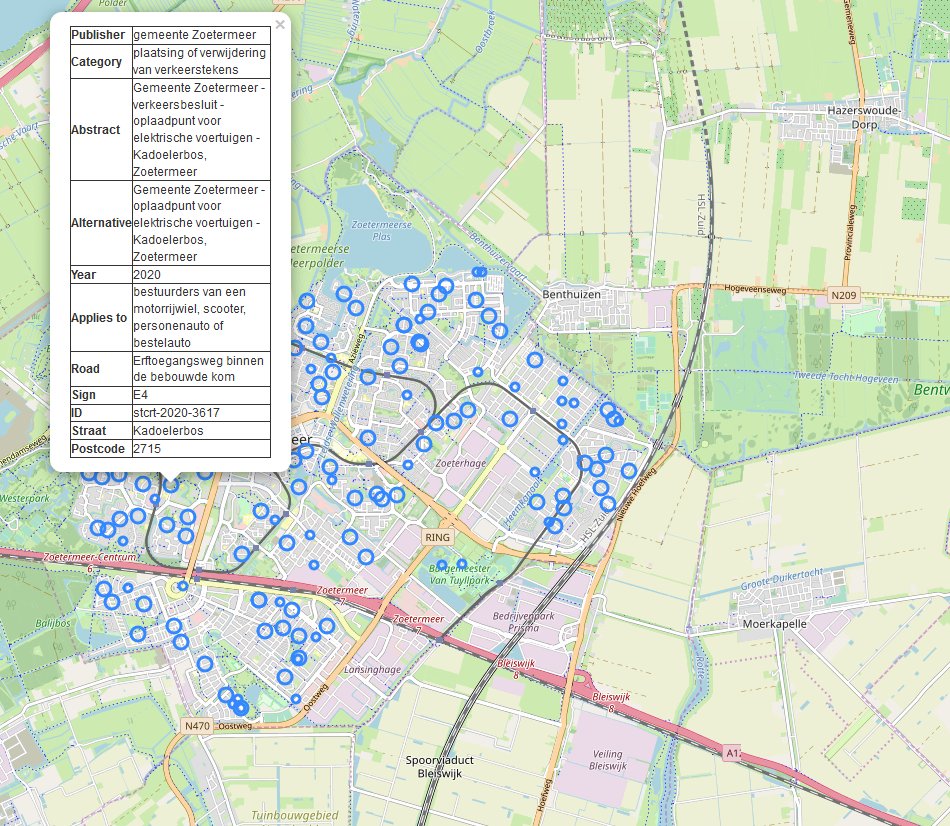 Matrixian Public heeft meer dan 1 miljoen verkeersbesluiten in kaart gebracht. Een analyse hierop laat zien dat veel laadpalen, gehandicapte parkeerplaatsen en verkeersborden niet voorzien zijn van een verkeersbesluit. Benieuwd naar uw gemeente? bit.ly/2TeWnJB