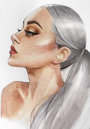 Routine girl by Loish