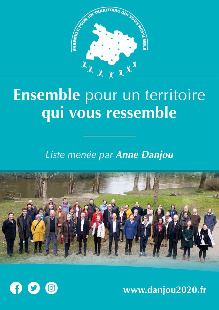 danjou2020's tweet photo. Ensemble pour un territoire qui vous ressemble, liste menée par Anne Danjou
Segré en Anjou Bleu
#Municipales2020 #Municipales #Segré #Anjou #democratie https://t.co/vJOYuRsj8m
