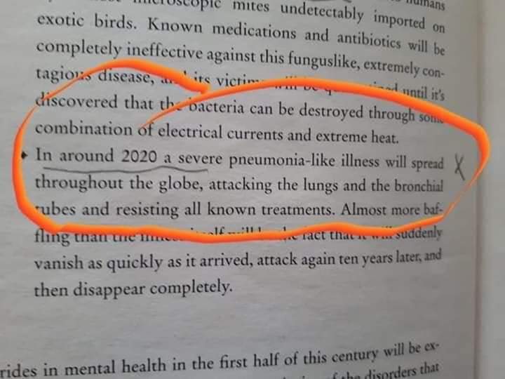 KellDevaney's tweet photo. @piersmorgan did this book released on 1981 predict coronavirus???? https://t.co/QYiV0tuXfB