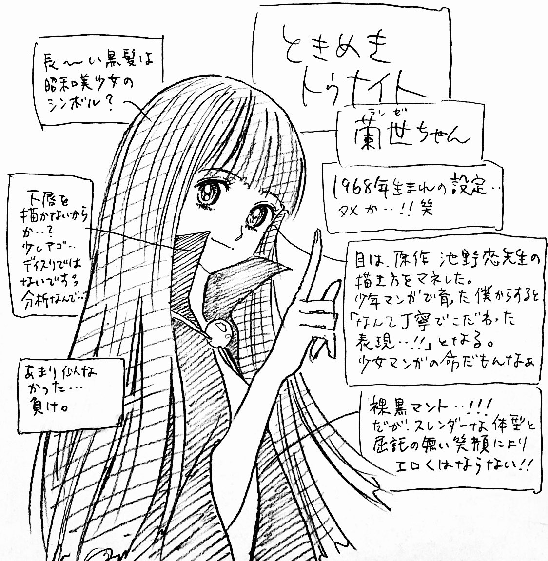 Junwatanabe1968's tweet photo. あまり似なかった模写は、背景や衣装、影で強引にゴマかしている。w https://t.co/qUZyjjRGmF