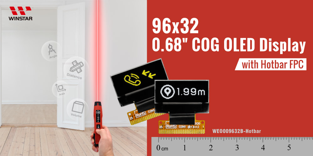 WinstarDisplay's tweet image. Take a look at 0.68&quot; #OLEDDisplay with Hotbar FPC bit.ly/2I0axrs #minidisplay #PMOLED #displaysolution