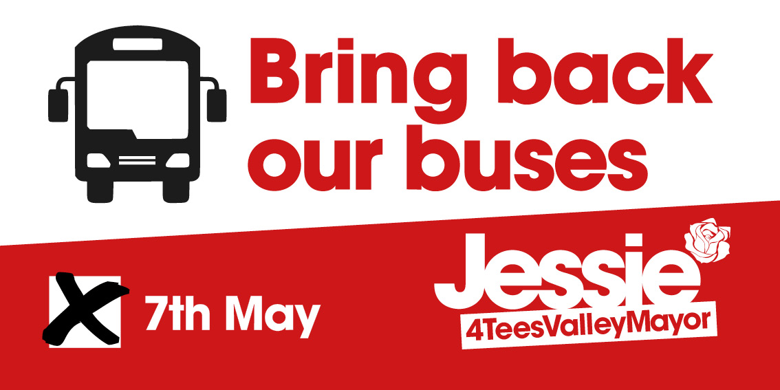 JessieJoeJacobs's tweet photo. Today, we officially launch our campaign for better buses - so people living across Tees Valley aren't left isolated or stuck because of a lack of services. Watch this space for updates!

#bringbackourbuses #jessie4mayor https://t.co/ZT4ixWflaq