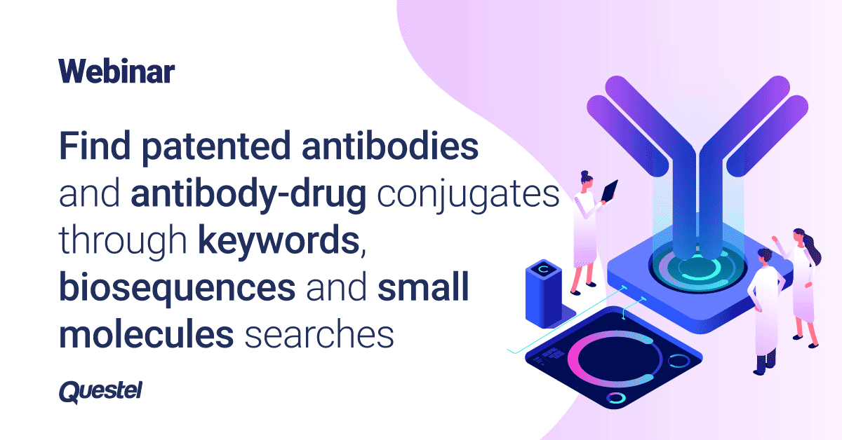 Questel_Group's tweet photo. [🔊Webinar - March 12th] #Antibody #PatentSearching is a complex task. Participate in our webinar and discover how #OrbitIntelligence allows you to #CombineSearches of any type and to rapidly retrieve and analyze the desired results. 

https://t.co/a48TrnDrH3 https://t.co/RTCjJ8jOym