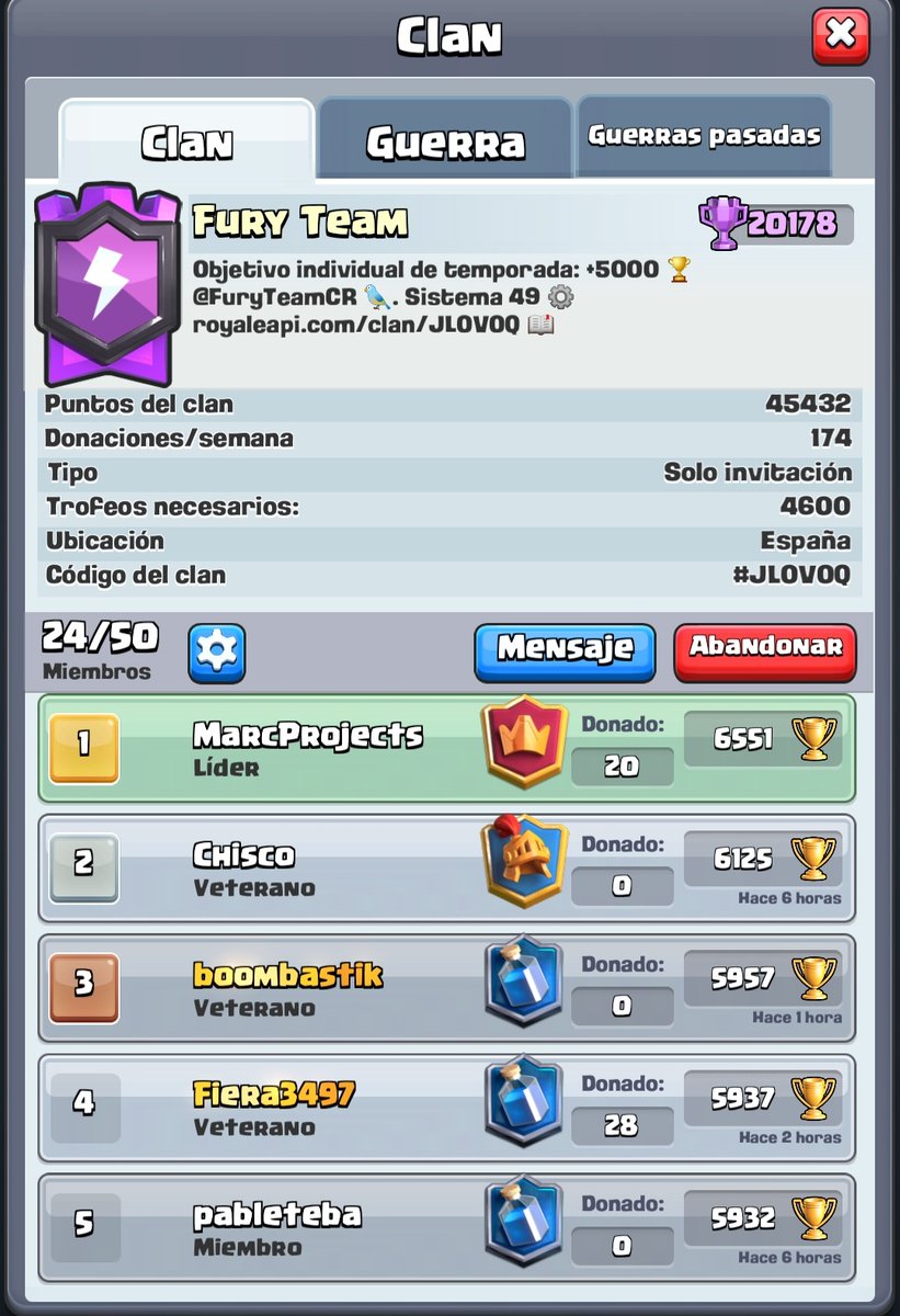 Fin de temporada 🔥