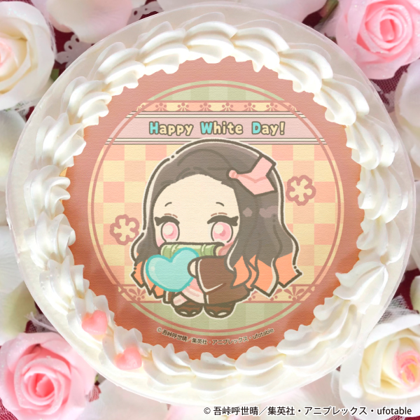 プリロール公式 キャラケーキ マカロン No Twitter 鬼滅の刃 ホワイトデースイーツ好評発売中 プリロール限定の 描きおこし ホワイトデーイラスト を使用したケーキとマカロンが登場 購入特典缶バッジ付きで全国へお届け 本商品は3月14日 土 以降のお